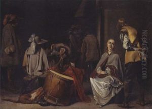 Guardroom Interior by Willem Cornelisz Duyster
