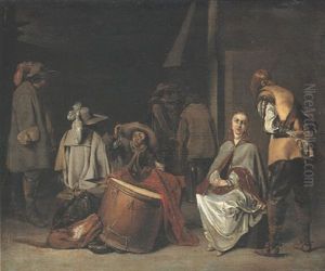 Guard Room Interior by Willem Cornelisz Duyster
