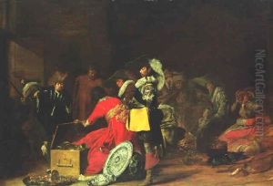 Soldiers With Plunder by Willem Cornelisz Duyster