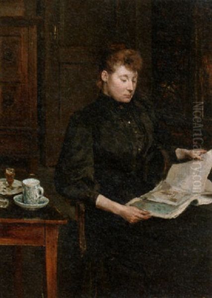 A Woman Reading - view 1
