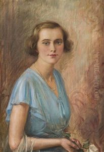 Portrait Of A Lady by Frantisek Dvorak