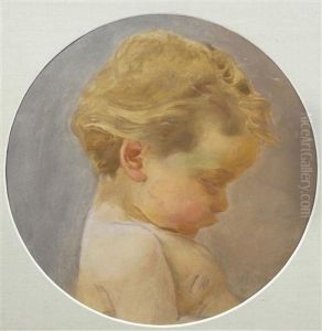 Study Of Children"s Heads by Frantisek Dvorak