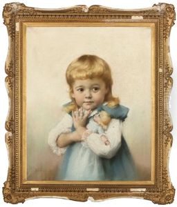 Portrait Of Louise Hill Keith As A Child Portrait Of Louise Hill Keith As A Child