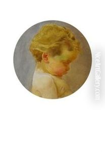 Ein Kinderkopf (study)