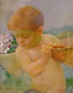 A Little Cupid by Frantisek Dvorak
