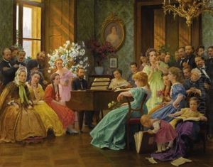 Bedrich Smetana And His Friends In 1865