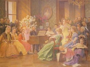 Bedrich Smetana And His Friends In 1865