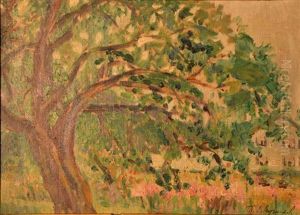 Landscape by Tit Yakovlevich Dvornikov
