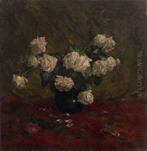 Bouquet Of Roses by Tit Yakovlevich Dvornikov