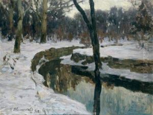 Paysage D'hiver by Tit Yakovlevich Dvornikov