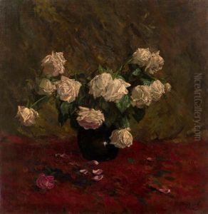 Still Life With Flowers by Tit Yakovlevich Dvornikov