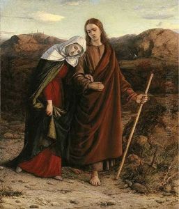 St. John Leading Home His Adopted Mother by William Dyce