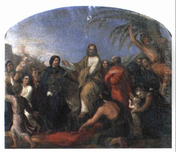 Christ's Entry Into Jerusalem - view 1