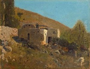 Landschaft Auf Capri by Albert Arnz