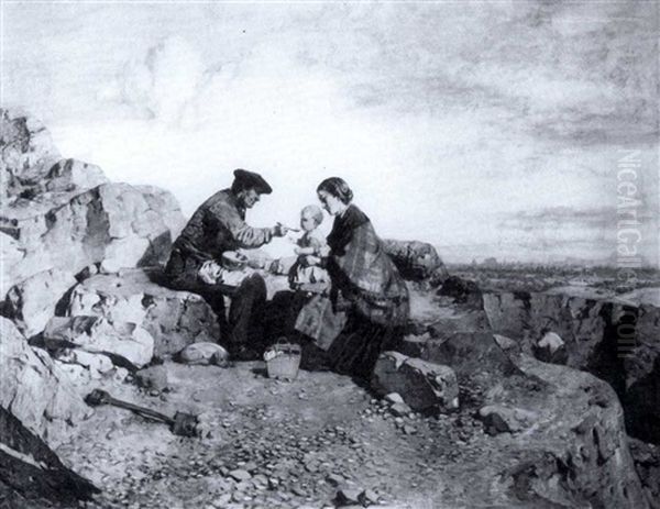 The Quarrman's Lunch, Craigleith Quarry, Edinburgh - view 1