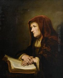 Halbfigur Einer Alten Frau by Abraham Van Dyck