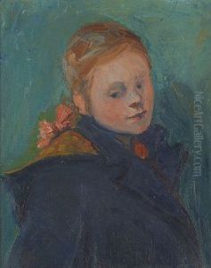 Portrait De Lena Au Manteau Portrait De Lena Au Manteau