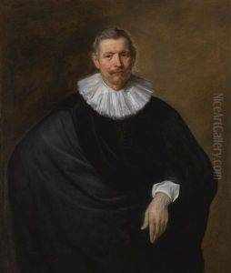 Portrait Of Hubert Du Hot (b. Circa 1573)