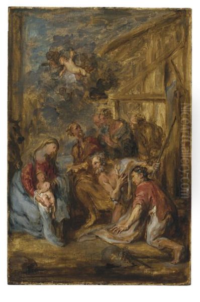 The Adoration Of The Shepherds - view 1