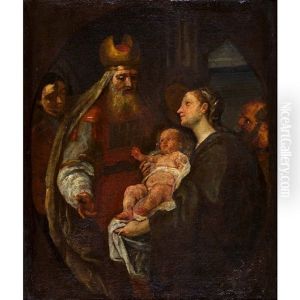 Darbringung Im Tempel by Sir Anthony Van Dyck