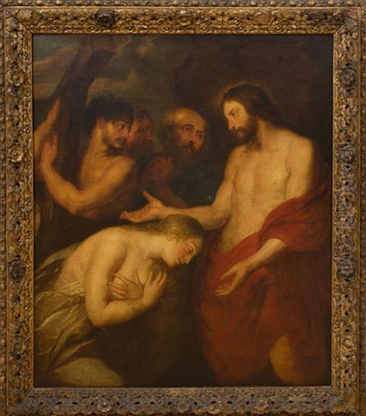 Christ Blessing Mary Magdalene - view 1