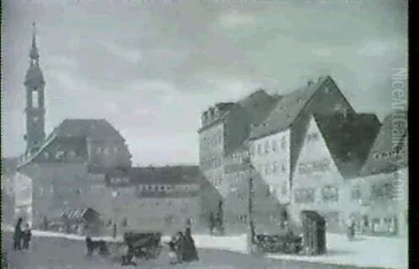 Markplatz In Einer Kleinstadt - view 1