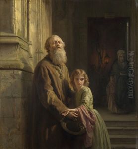 The Blind Beggar by Josephus Laurentius Dyckmans