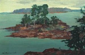 Landscape by Konstantin Vikent'evich Dydyshko