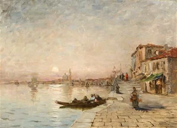 Sunset At Venice - view 1