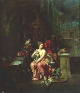 Suzanne Et Les Vieillards by Philip van Dyk