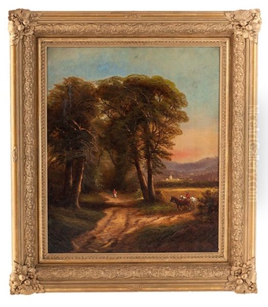 Landscape With Horse And Rider - view 1