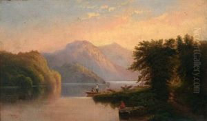 Fisherman On The Hudson River