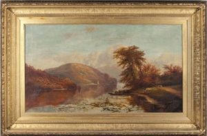 Poling On The River by Samuel P. Dyke