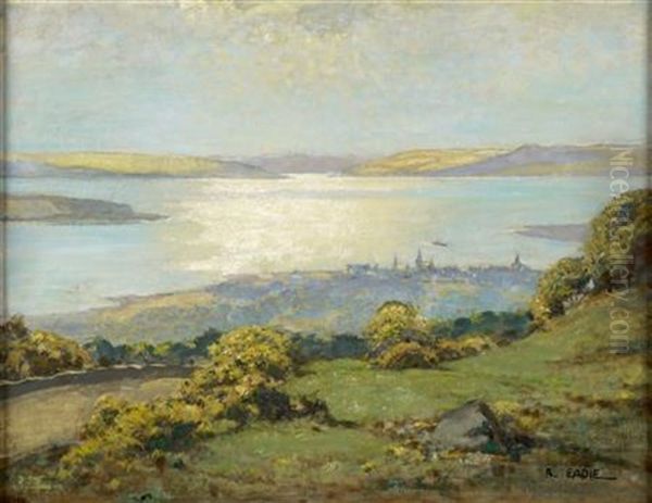 View Of Largs; Looking Across The Isle Of Cumbrae - view 1
