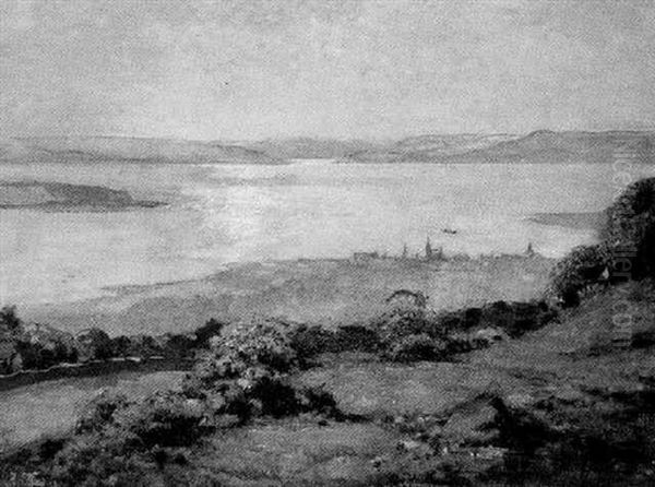 View Of Largs - Looking Across The Isle Of Cumbrae To The Kyles Of Bute And Loch Striven - view 1