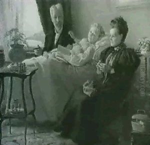 The Reading Lesson by William Eadie