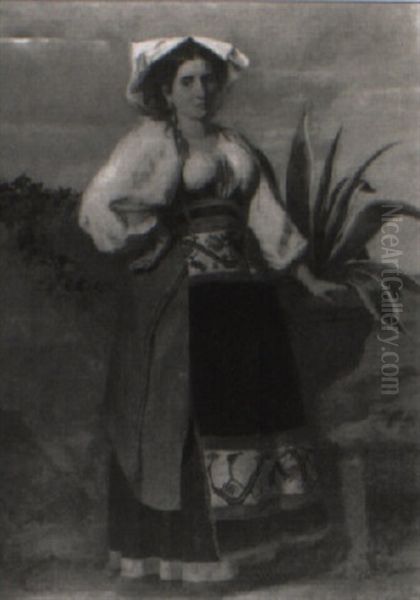 A Portrait, Full Length, Of A Girl - view 1