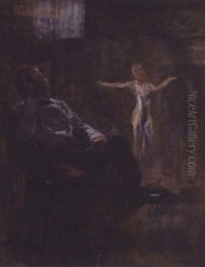 Artist And Model by Susan Hannah MacDowell Eakins