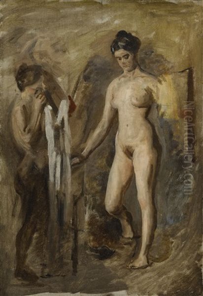 Study For William Rush And His Model - view 1