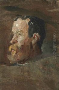 Portrait Of Captain Joseph Lapsley Wilson by Thomas Cowperthwait Eakins