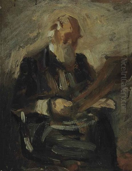 Portrait Of Charles Fussell (preliminary Study) - view 1