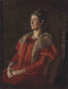 Portrait Of Mrs. Charles L. Leonard (study)