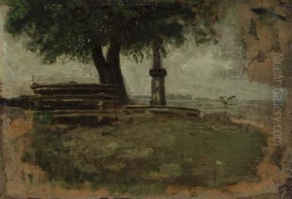 The Tree - Study For Mending The Net - view 1