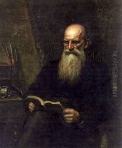 Portrait Of Charles L. Fussell by Thomas Cowperthwait Eakins