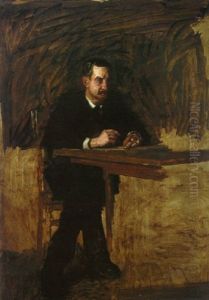 Portrait Of Professor William D. Marks by Thomas Cowperthwait Eakins