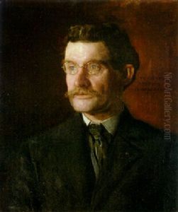 Portrait Of Thomas J. Eagan by Thomas Cowperthwait Eakins