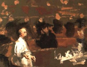 Sketch For The Agnew Clinic by Thomas Cowperthwait Eakins