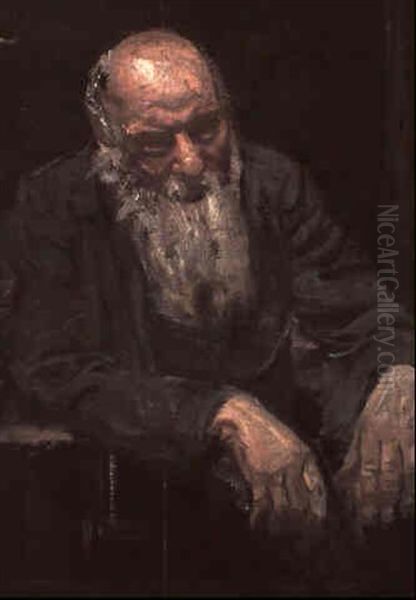 Study Of An Old Man - view 1