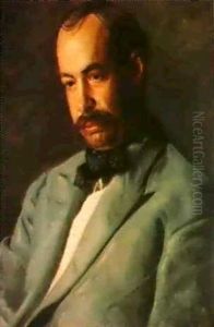 Portrait Of Charles Percival Buck by Thomas Cowperthwait Eakins