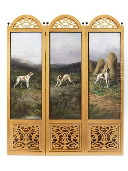 A Set Of Three Portraits Of The Champion Pointers - view 1
